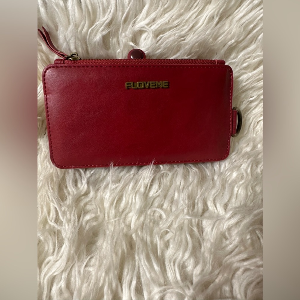 New Red “Floveme” iPhone X Wallet Phone 📱 Holder